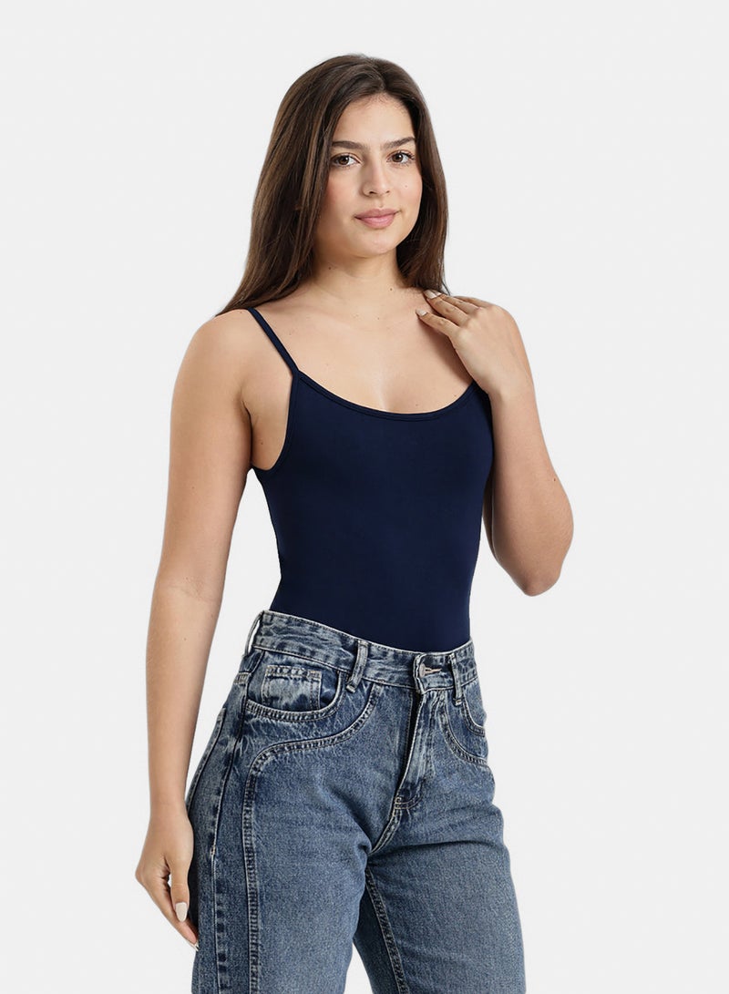 Carina Spaghetti Strap Cami Bodysuit - Image 1